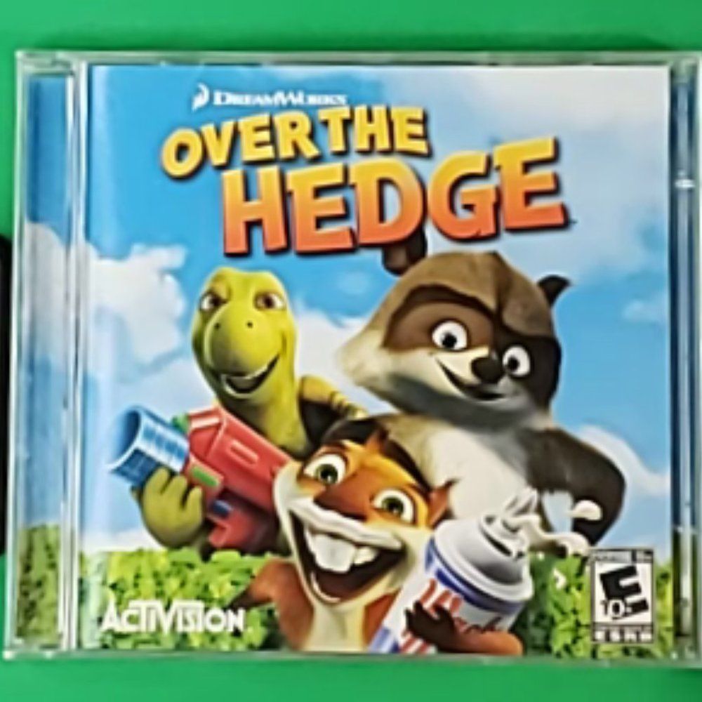 Over the Hedge PC Game Dreamworks CD Rom 2000